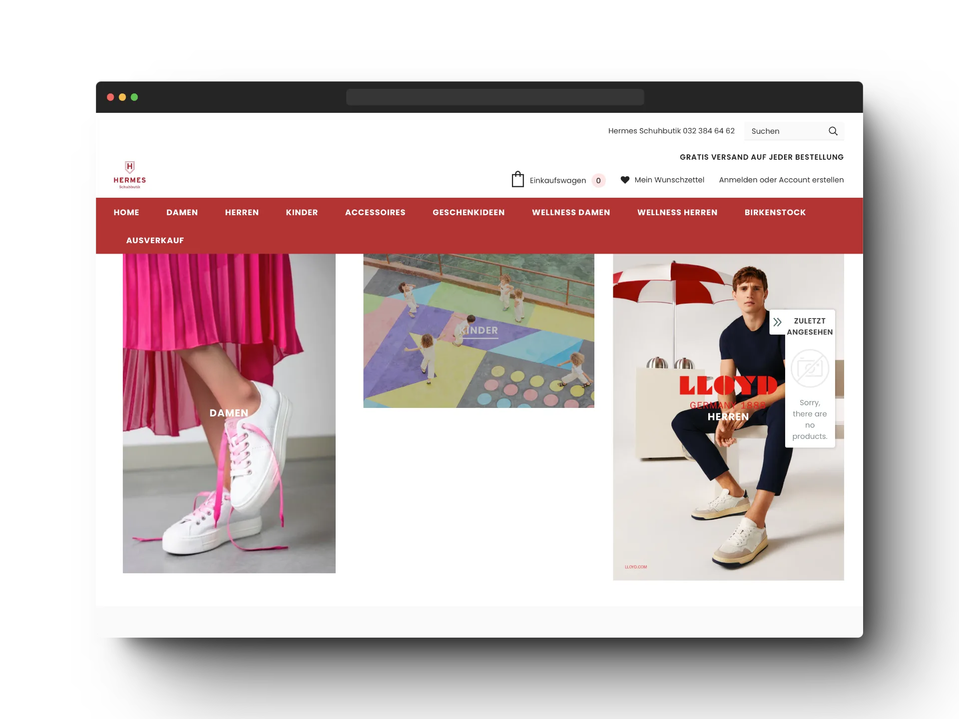 Darstellung der Synchronisation zwischen HIS und Shopify